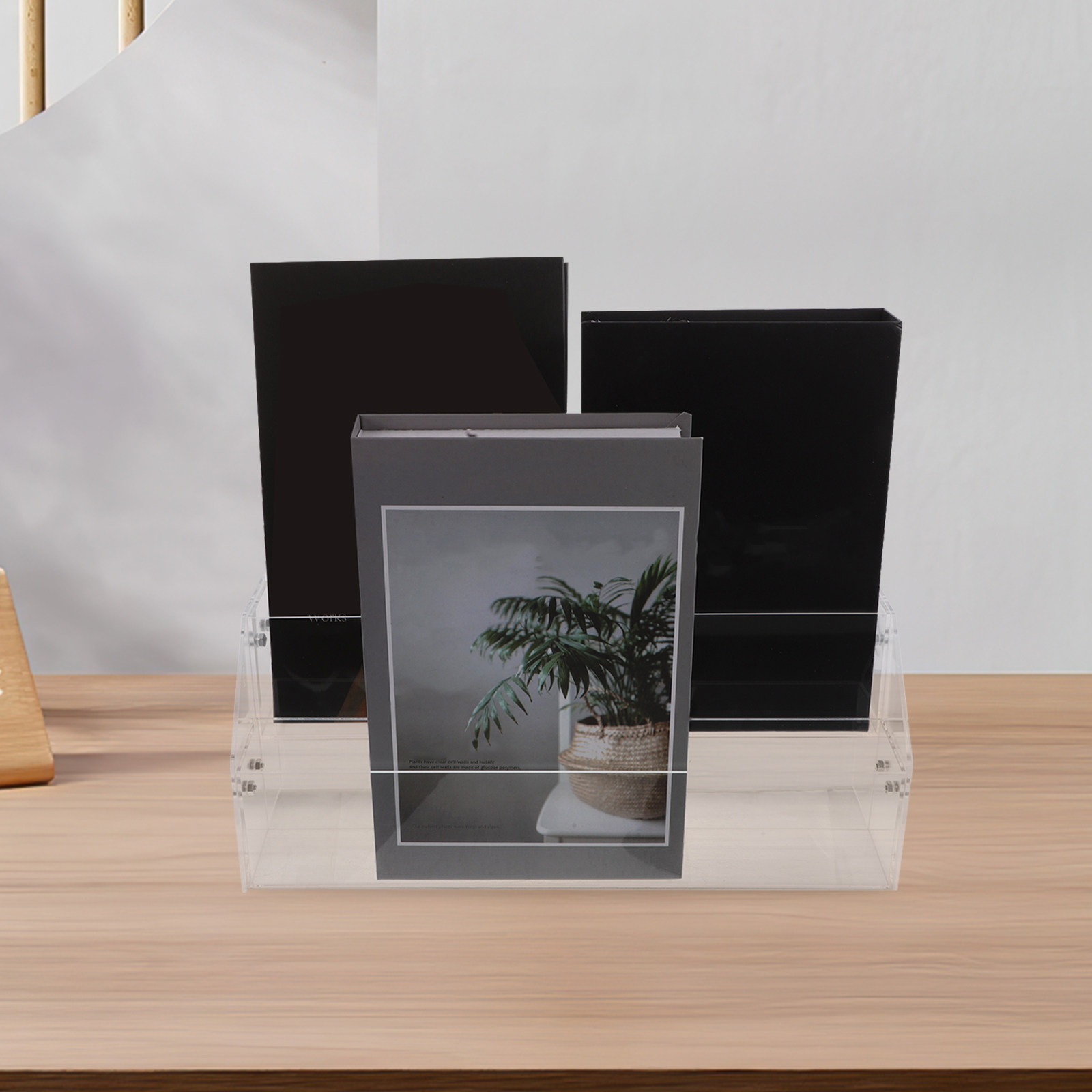 Transparent Acrylic Book Stand - đánh giá và giá Clear Acrylic Book Stand Holder
