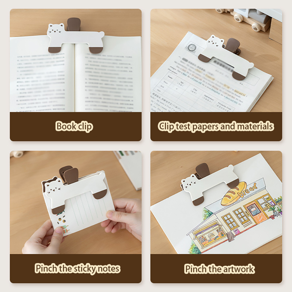 Cute cat book holder, fixed bo - đánh giá và giá Stationery Books