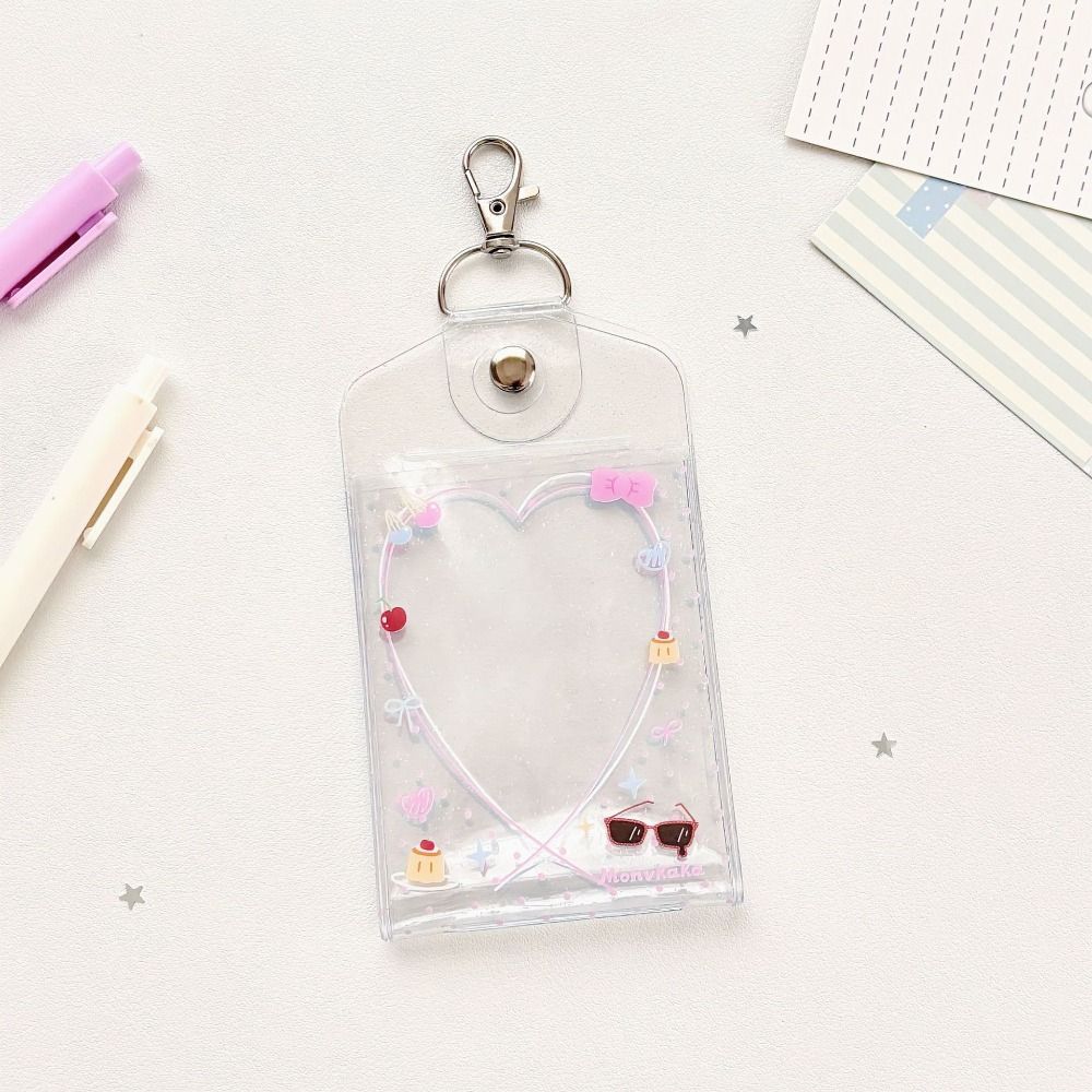 Cute PVC Kpop Card Holder Clea - đánh giá và giá Kpop Photo Card Binder 3 Inch