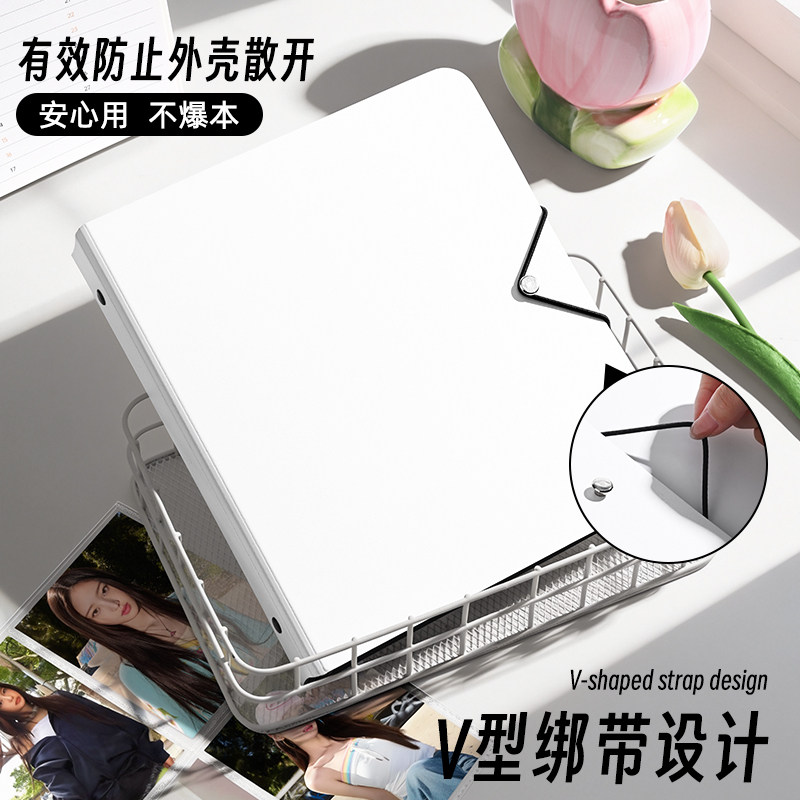 SINGBA Minimalist Big A5 4-Poc - đánh giá và giá Kpop Photo Card Binder 3 Inch