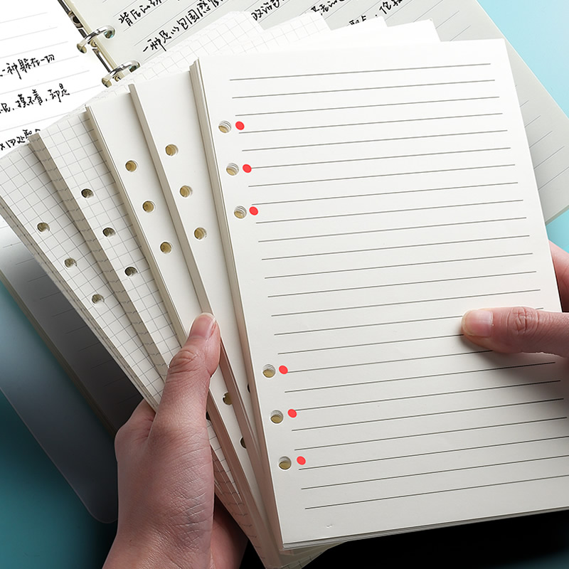 A5 A6 Rời Lá Xách Tay Đổ Xoắn  - đánh giá và giá A5 Spiral Dotted Grid Notebook