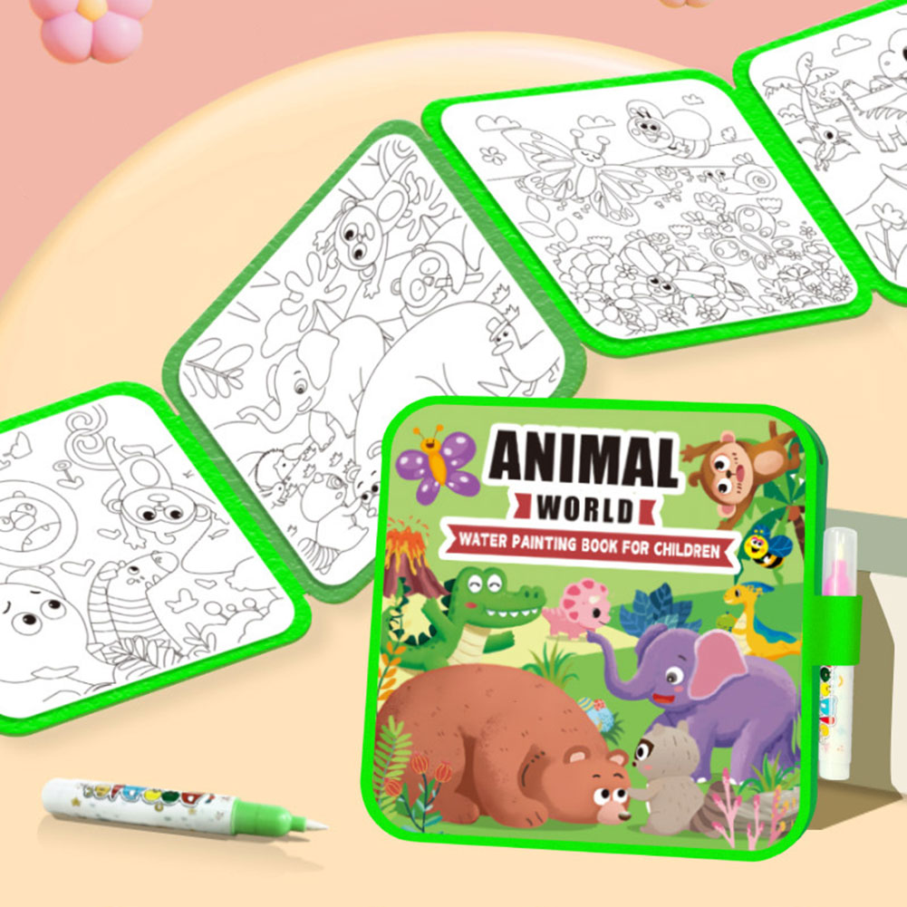 Kids Magics Clear Water Colori - đánh giá và giá Reusable Water Magic Coloring Book