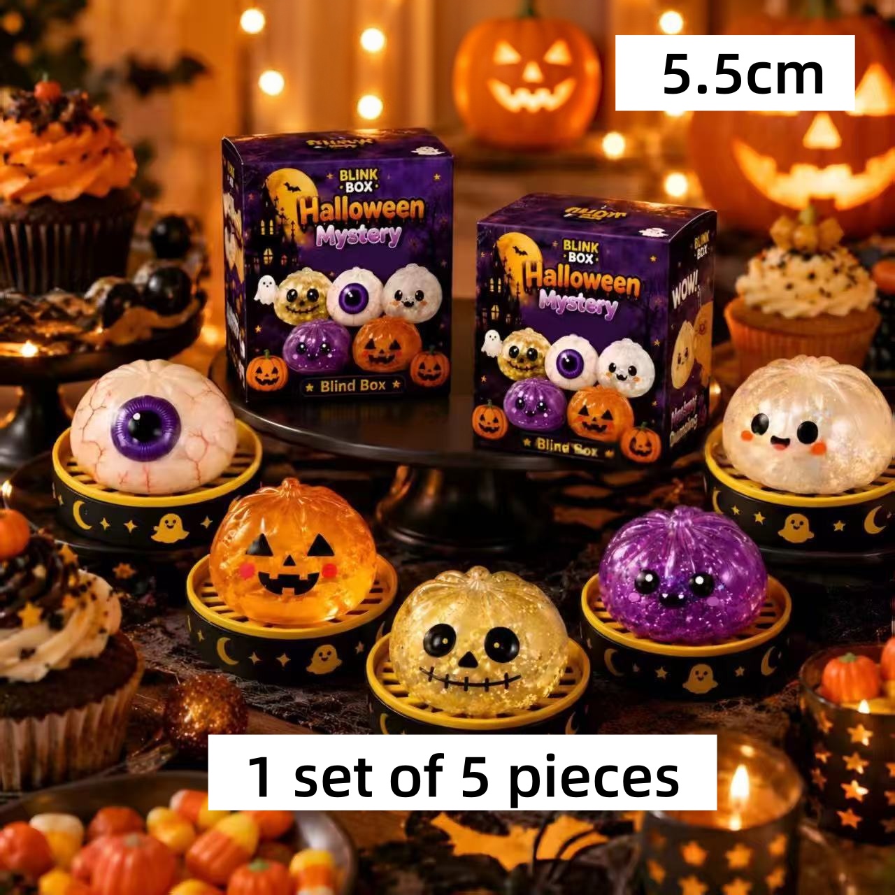 hot 5.5cm Halloween Ghost Pinc - đánh giá và giá Music