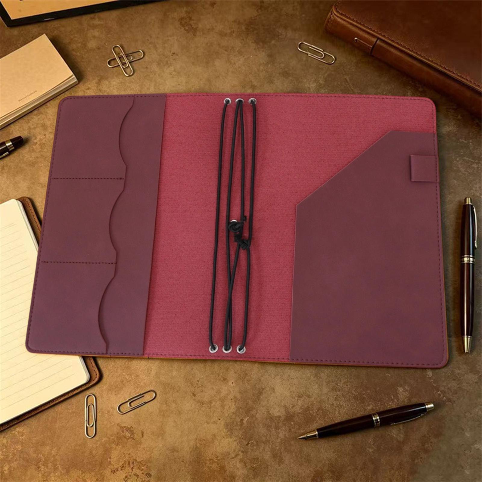 Leather A5 Notebook Cover Mult - đánh giá và giá Vintage Leather Journal Notebook
